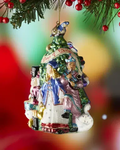 Jay Strongwater 12 Days Wrap Up Christmas Ornament | Thumbnail 1