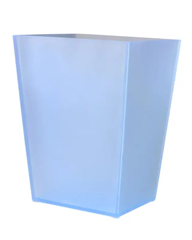 Mike & Ally Frosted Ice Wastebasket and Liner