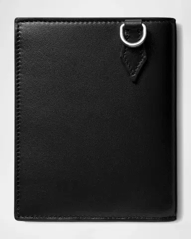 Montblanc Men's Meisterstück Leather Compact Bifold Wallet | Thumbnail 3 Montblanc Men's Meisterstück Leather Compact Bifold Wallet | Thumbnail 3