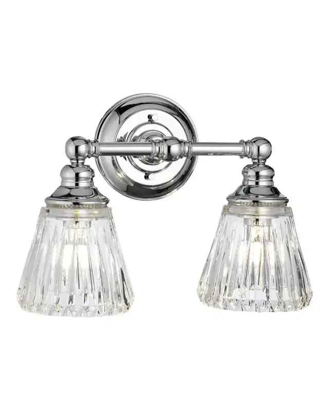 Lucas + McKearn Keynes 2-Light Bath Light - 14"