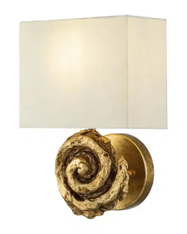 Lucas + McKearn Swirl Large Sconce in Bone | Thumbnail 1 Lucas + McKearn Swirl Large Sconce in Bone | Thumbnail 1