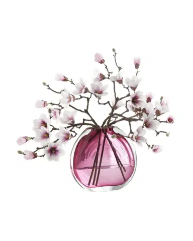 John-Richard Collection Plum Magnolia 17" Faux Floral Arrangement | Thumbnail 1 John-Richard Collection Plum Magnolia 17" Faux Floral Arrangement | Thumbnail 1