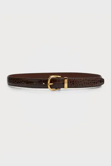 Nili Lotan Louise Leather Belt | Thumbnail 4
