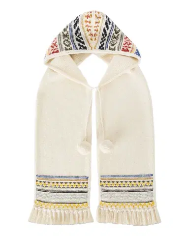 Loro Piana Hooded Bernina Cashmere Scarf | Thumbnail 1