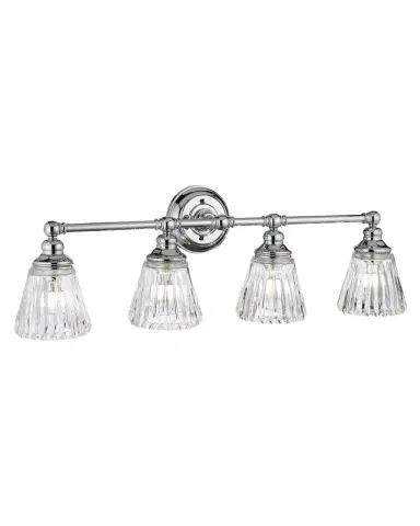 Lucas + McKearn Keynes 4-Light Bath Light - 31" | Thumbnail 1 Lucas + McKearn Keynes 4-Light Bath Light - 31" | Thumbnail 1