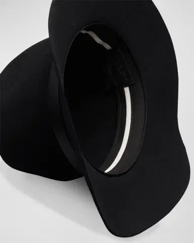 rag & bone Wool Fedora With Leather Band | Thumbnail 2