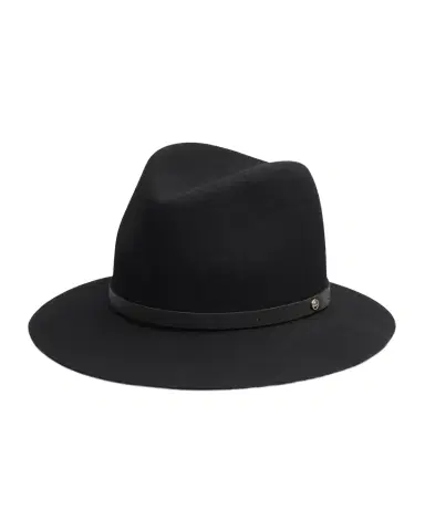 rag & bone Wool Fedora With Leather Band | Thumbnail 1