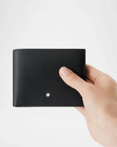 Montblanc Men's Sartorial Bifold Wallet with ID Window | Thumbnail 2 Montblanc Men's Sartorial Bifold Wallet with ID Window | Thumbnail 2