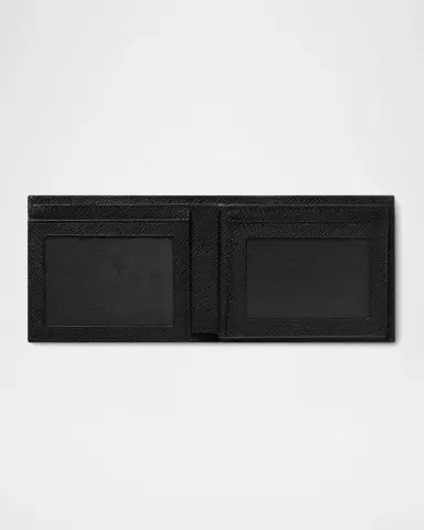 Montblanc Men's Sartorial Bifold Wallet with ID Window | Thumbnail 3 Montblanc Men's Sartorial Bifold Wallet with ID Window | Thumbnail 3