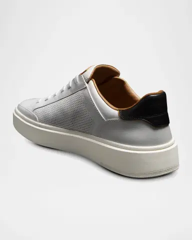 Allen Edmonds Men's Oliver Stretch Lace Slip-On Sneaker | Thumbnail 3 Allen Edmonds Men's Oliver Stretch Lace Slip-On Sneaker | Thumbnail 3
