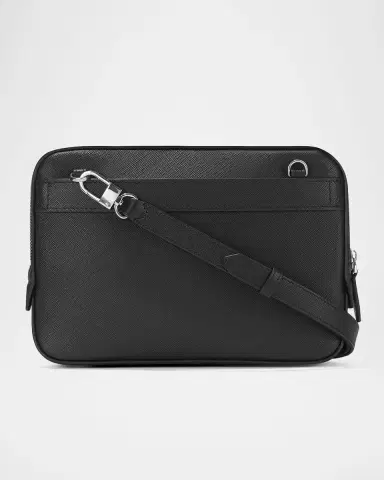 Montblanc Men's Sartorial Mini Messenger Bag | Thumbnail 4 Montblanc Men's Sartorial Mini Messenger Bag | Thumbnail 4