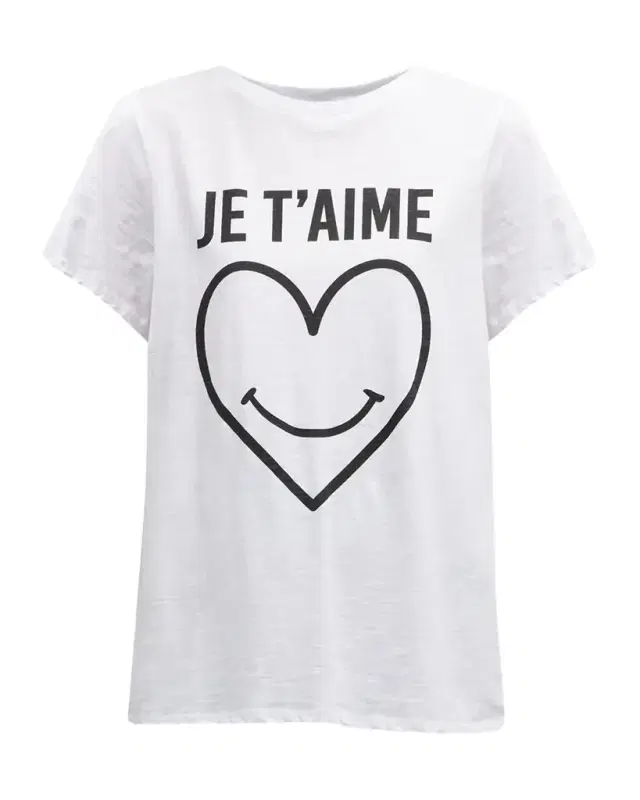 Cinq à Sept Smiling Heart Graphic T-Shirt