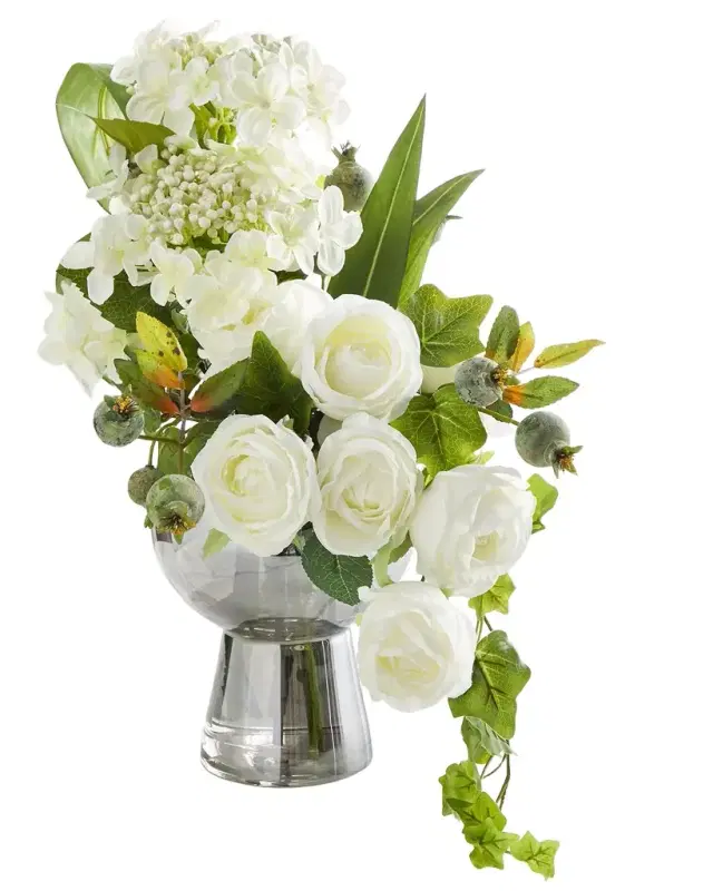 John-Richard Collection Essence Of White Floral Arrangement