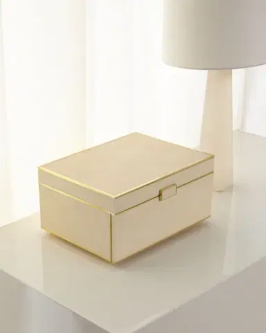 AERIN Luxe Faux Shagreen Jewelry Box | Thumbnail 2 AERIN Luxe Faux Shagreen Jewelry Box | Thumbnail 2