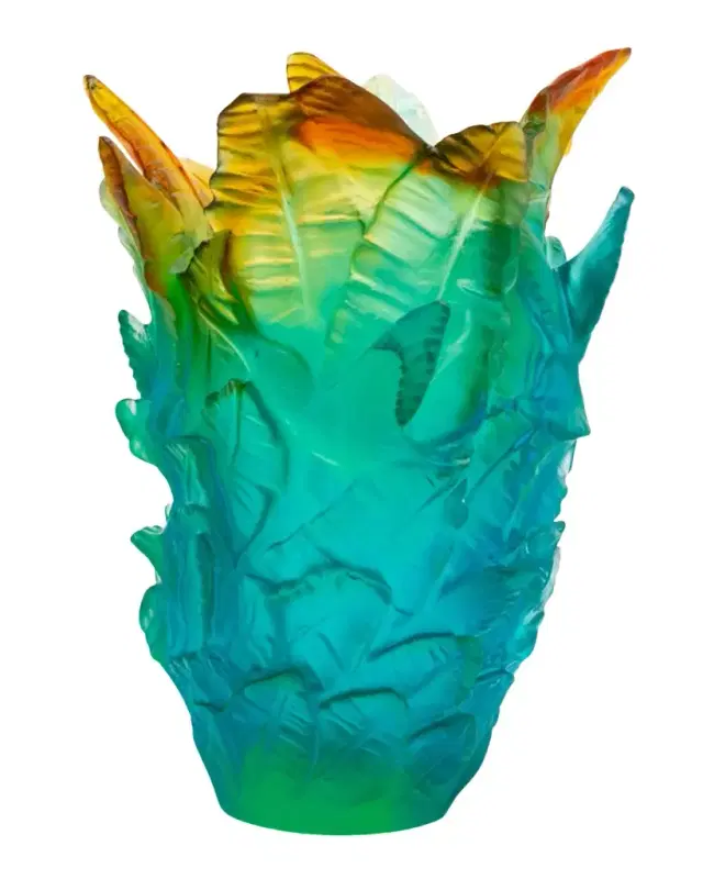 Daum Tropical Voyage Small Vase