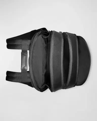 Montblanc Men's Sartorial Leather Backpack | Thumbnail 3 Montblanc Men's Sartorial Leather Backpack | Thumbnail 3