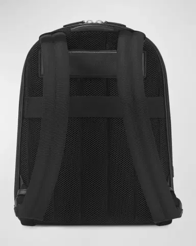 Montblanc Men's Sartorial Leather Backpack | Thumbnail 4 Montblanc Men's Sartorial Leather Backpack | Thumbnail 4