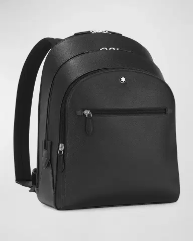 Montblanc Men's Sartorial Leather Backpack | Thumbnail 6 Montblanc Men's Sartorial Leather Backpack | Thumbnail 6