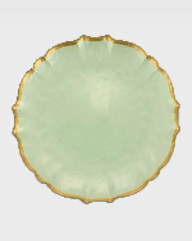 Vietri Baroque Glass Dinner Plate | Thumbnail 2 Vietri Baroque Glass Dinner Plate | Thumbnail 2