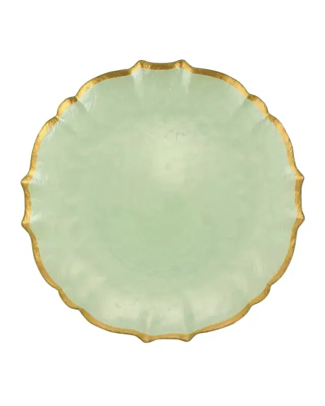 Vietri Baroque Glass Dinner Plate