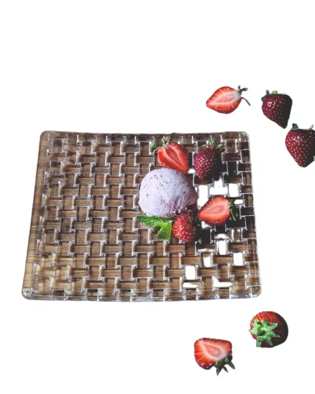 Nachtmann Bossa Nova Square Platters, Set of 2