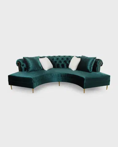 Haute House Charlotte Curved Sofa | Thumbnail 3