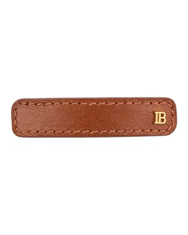 Riviera Medium Cognac Barrette