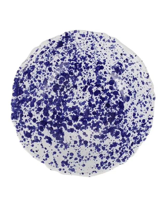Vietri Amalfitana Splatter Serving Bowl