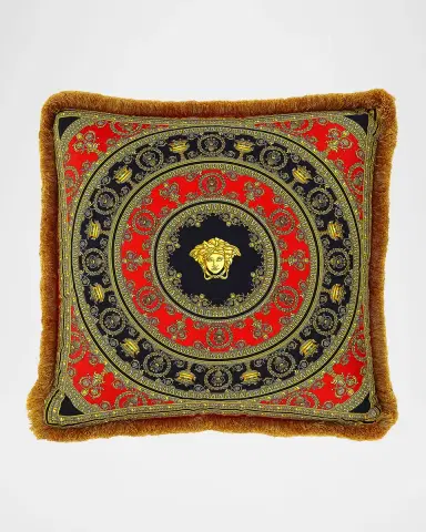 Versace I Heart Baroque Pillow, 18"sq. | Thumbnail 3
