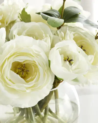 John-Richard Collection Beauty Ranunculus Faux-Floral Arrangement | Thumbnail 2