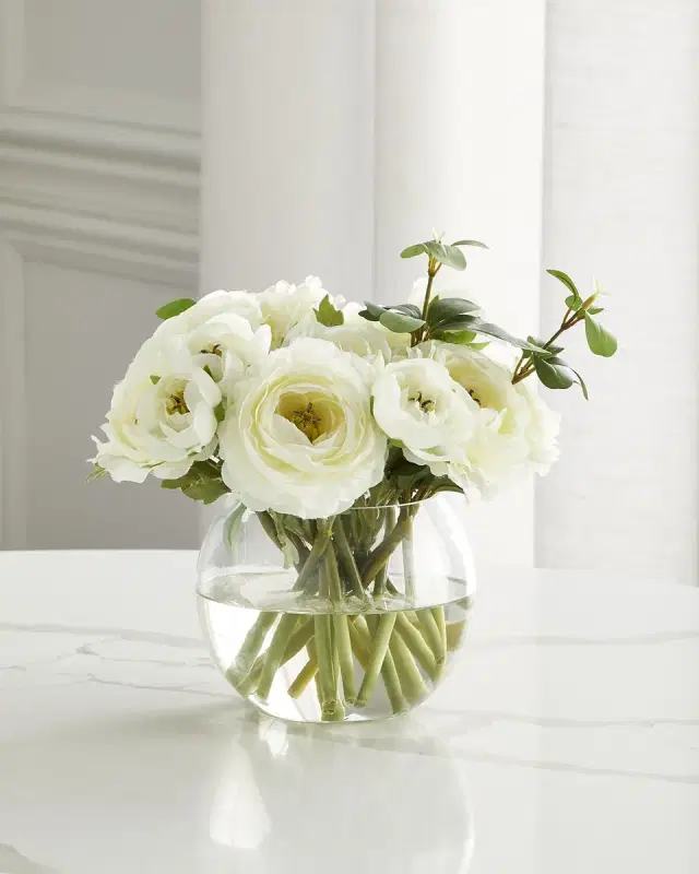 John-Richard Collection Beauty Ranunculus Faux-Floral Arrangement