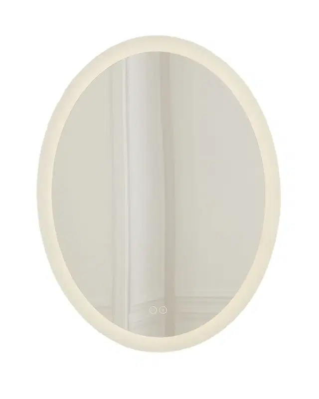 Ellington Oval LED Mirror with Defogger and Dimmer, 3000K/4000K/5000K, 30" x 24"