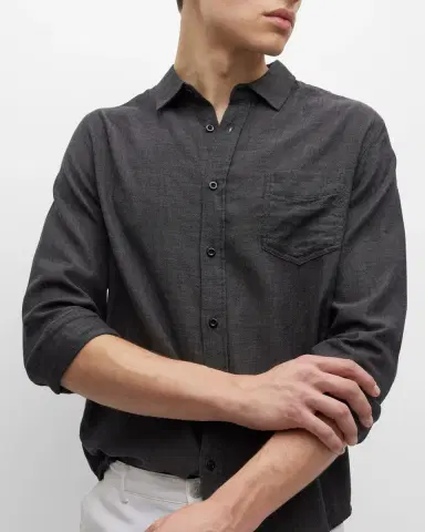 RAILS Men's Wyatt Solid Sport Shirt | Thumbnail 5