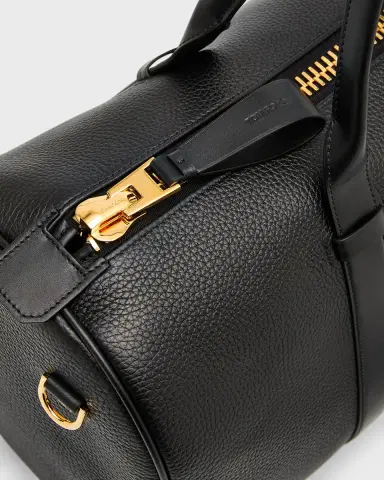 TOM FORD Men 's Buckley Large Leather Duffel Bag | Thumbnail 2