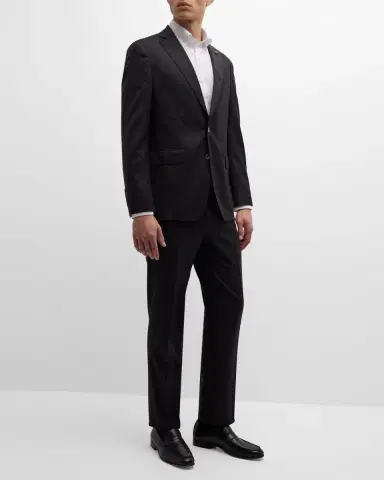 Peter Millar Men's Excursionist Flex 150s Two-Piece Suit | Thumbnail 2