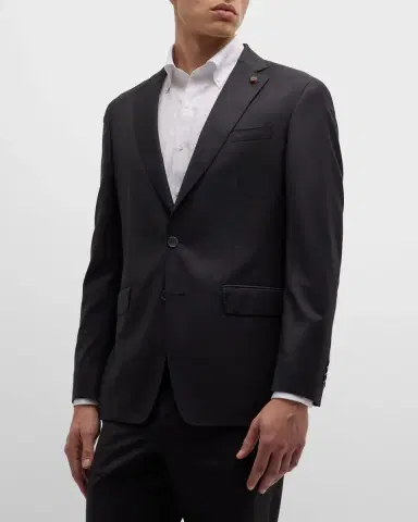 Peter Millar Men's Excursionist Flex 150s Two-Piece Suit | Thumbnail 4