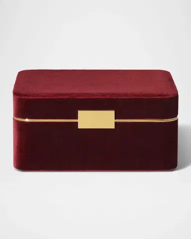 AERIN Beauvais Velvet Jewelry Box | Thumbnail 2