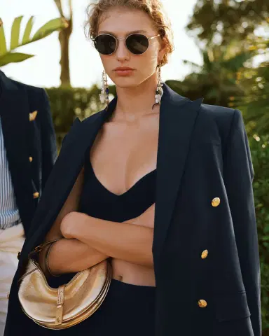 Polo Ralph Lauren Double-Breasted Wool-Blend Blazer | Thumbnail 7