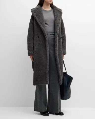 Max Mara Tedgirl Faux Fur Long Coat | Thumbnail 3 Max Mara Tedgirl Faux Fur Long Coat | Thumbnail 3