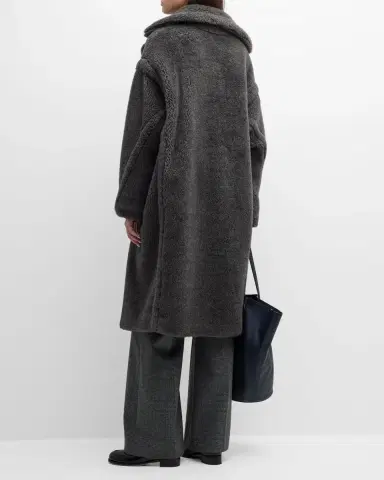 Max Mara Tedgirl Faux Fur Long Coat | Thumbnail 4 Max Mara Tedgirl Faux Fur Long Coat | Thumbnail 4