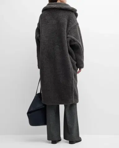 Max Mara Tedgirl Faux Fur Long Coat | Thumbnail 6 Max Mara Tedgirl Faux Fur Long Coat | Thumbnail 6