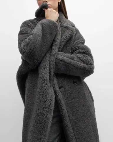 Max Mara Tedgirl Faux Fur Long Coat | Thumbnail 7 Max Mara Tedgirl Faux Fur Long Coat | Thumbnail 7
