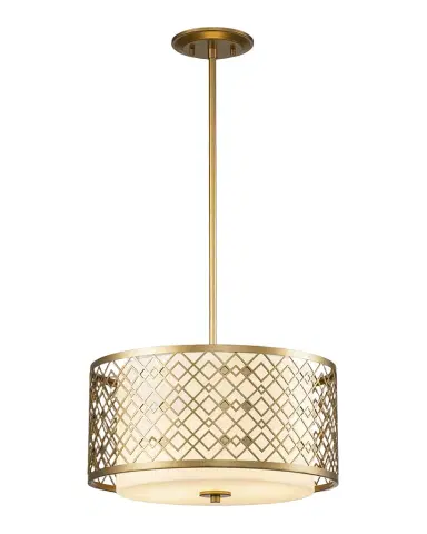 Lucas + McKearn Ziggy Large Pendant Light in Lacquered Gold | Thumbnail 1 Lucas + McKearn Ziggy Large Pendant Light in Lacquered Gold | Thumbnail 1