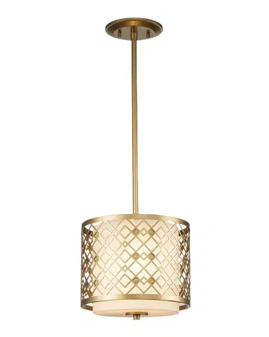 Lucas + McKearn Ziggy Mini Pendant Light in Lacquered Gold | Thumbnail 1 Lucas + McKearn Ziggy Mini Pendant Light in Lacquered Gold | Thumbnail 1