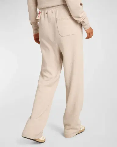 Golden Goose Golden Cashmere-Wool Knit Wide-Leg Jogging Pants | Thumbnail 3 Golden Goose Golden Cashmere-Wool Knit Wide-Leg Jogging Pants | Thumbnail 3