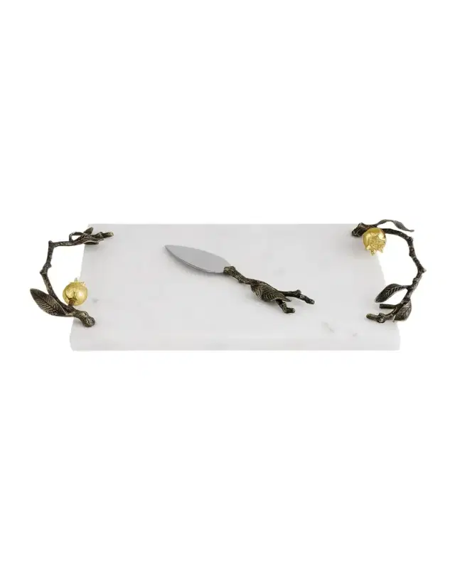 Michael Aram Pomegranate Cheeseboard With Spreader