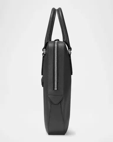 Montblanc Men's Sartorial Slim Leather Briefcase | Thumbnail 5