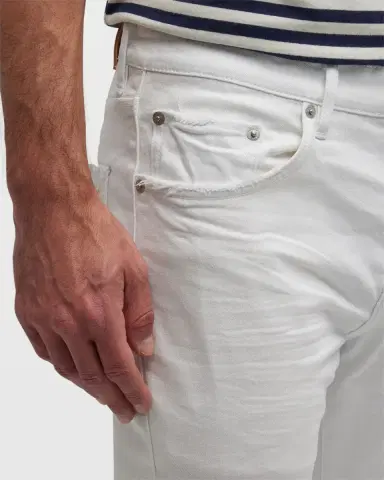 PURPLE Men's P001 Optic White Skinny Jeans | Thumbnail 5 PURPLE Men's P001 Optic White Skinny Jeans | Thumbnail 5