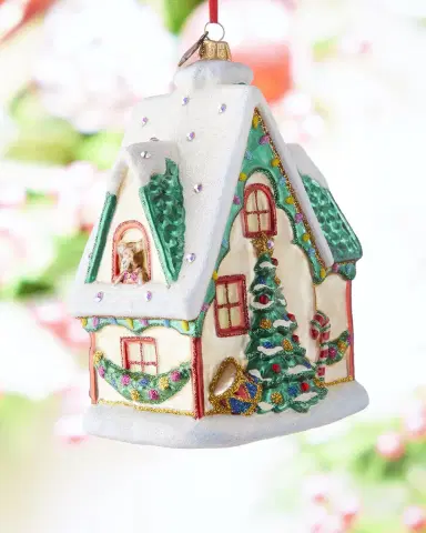 Jay Strongwater Christmas Toy Shop Ornament | Thumbnail 1