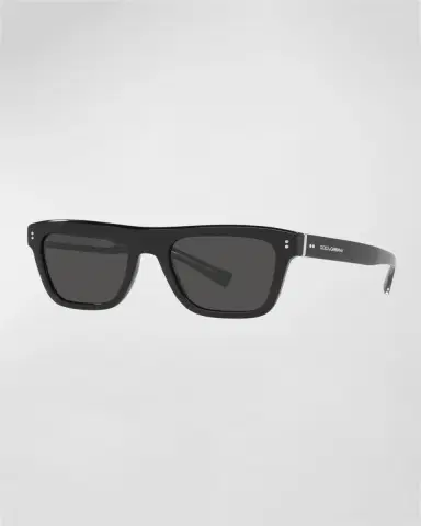 Dolce & Gabbana Men's Square Logo Sunglasses | Thumbnail 3